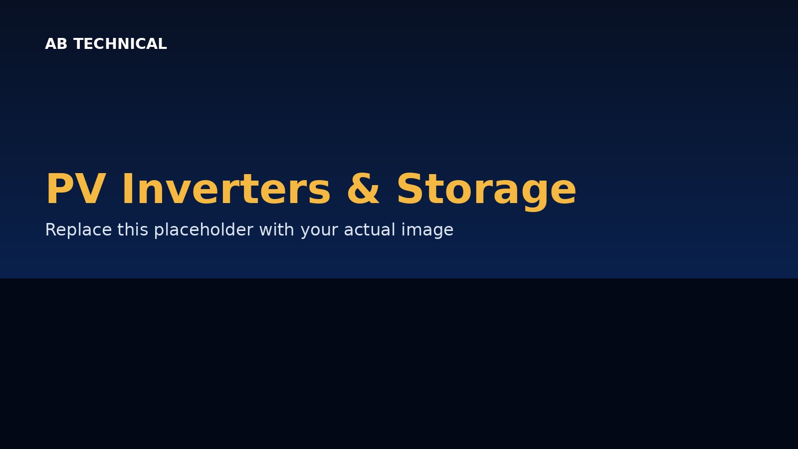 Inverters & Power Storage for PV Systems